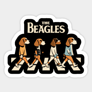 The Beagles Sticker